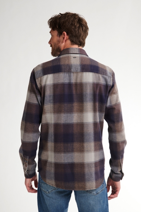 Petrol Industries men shirt long sleeve check